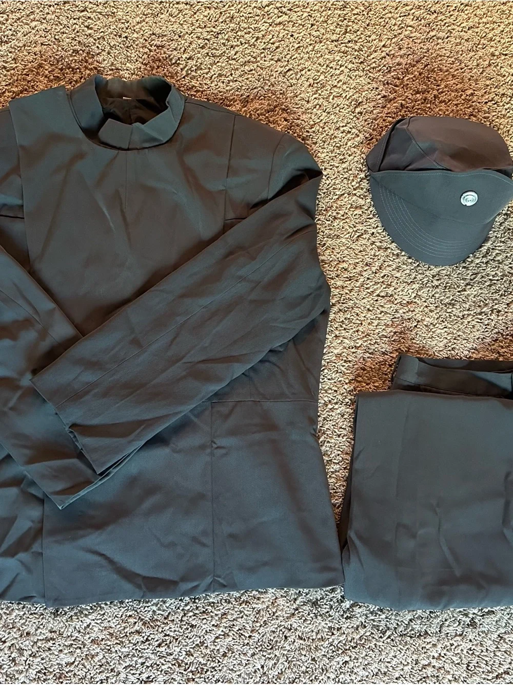 CosplaySky Star Wars Imperial Officer Grey Suit - Dr. Evil Costume